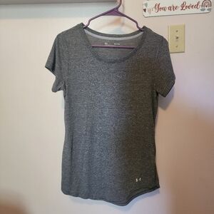 Under Armour Women's Gray T-Shirt Size Small